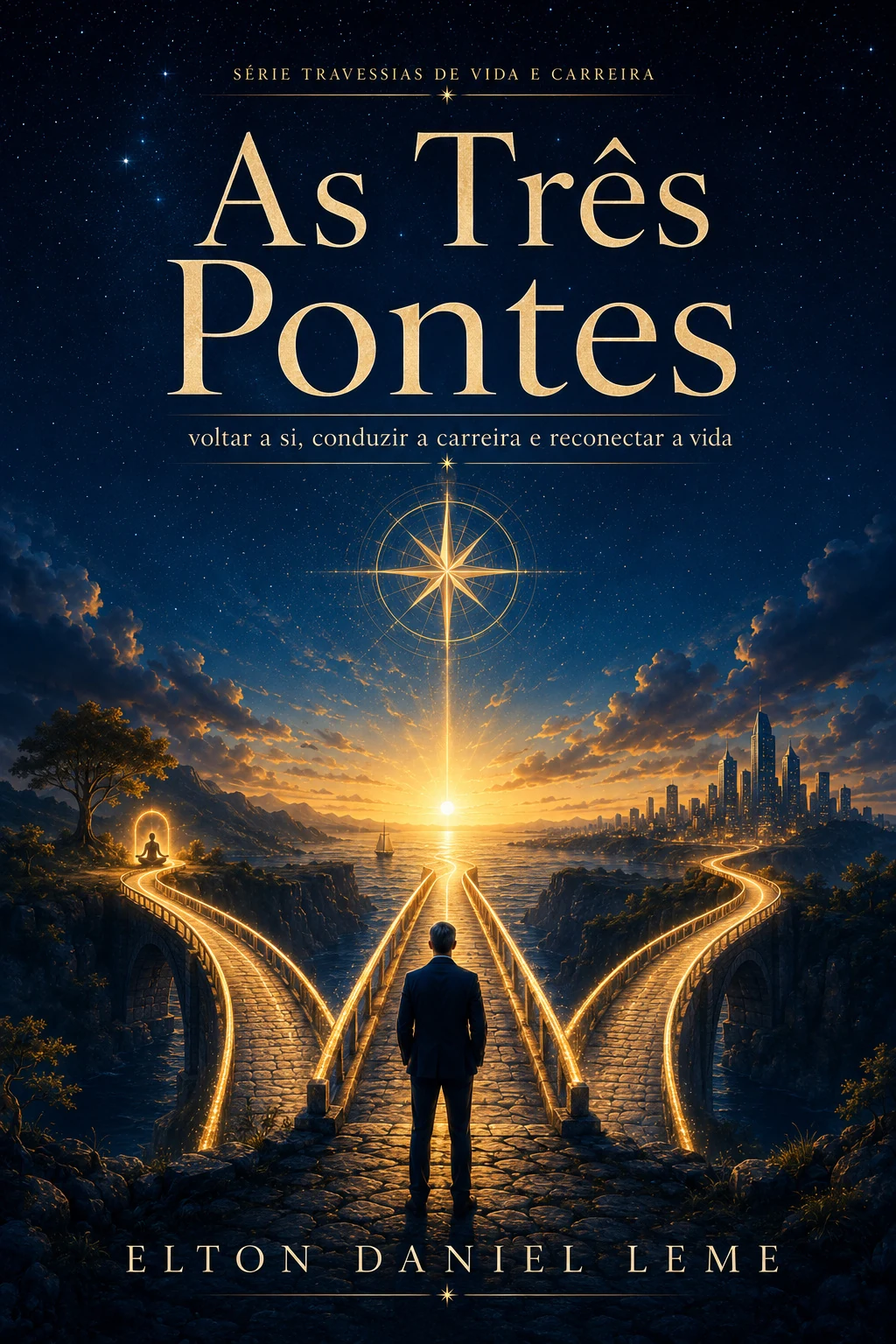 Capa do livro As Três Pontes