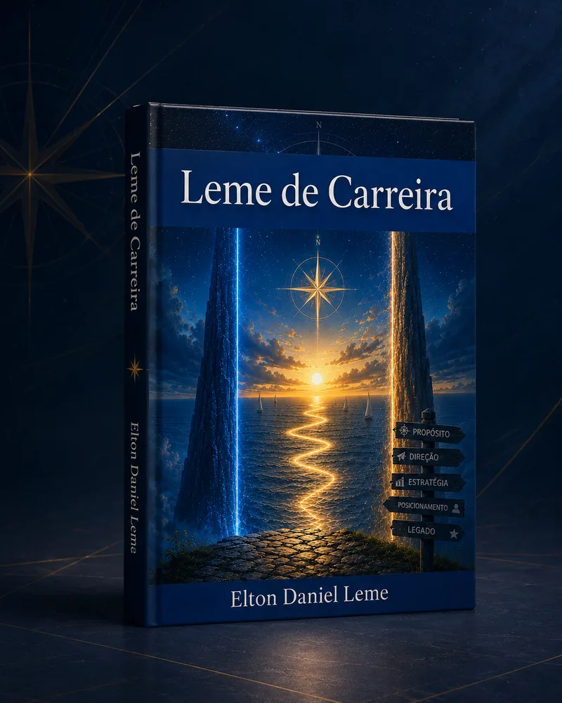 Edição 3D do livro Leme de Carreira