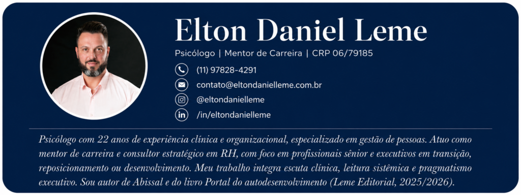 Mini Bio - Elton Daniel Leme