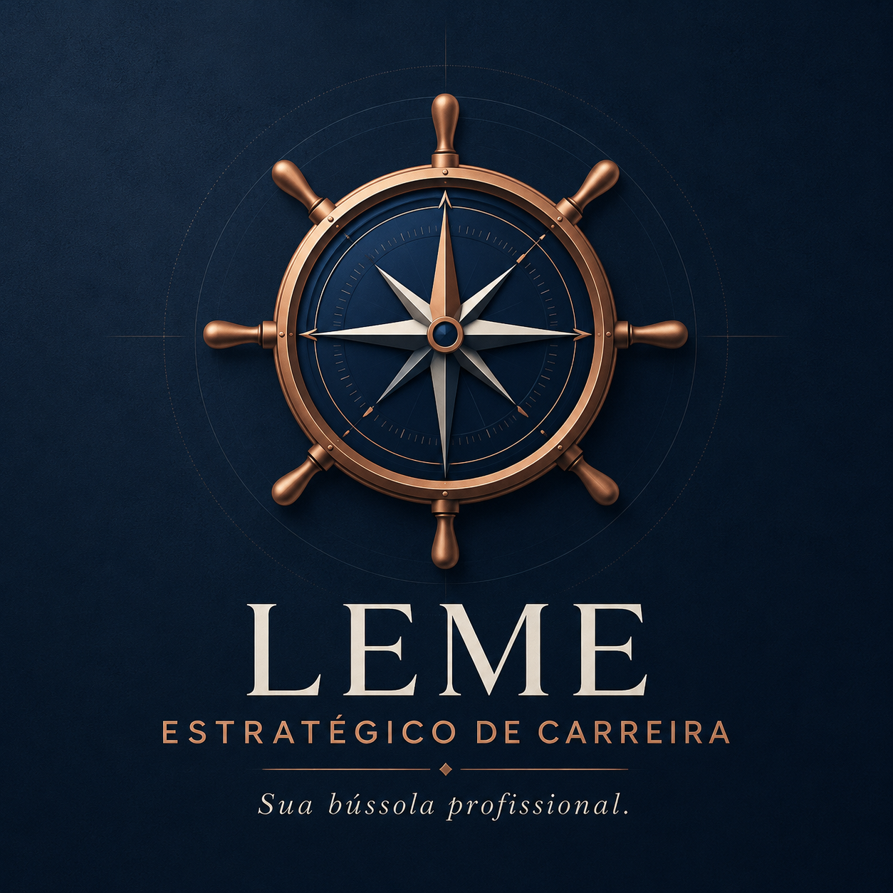 Representação visual do Leme Estratégico de Carreira