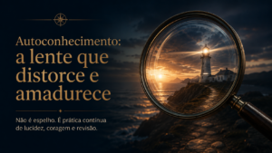 Autoconhecimento: a lente que distorce e amadurece